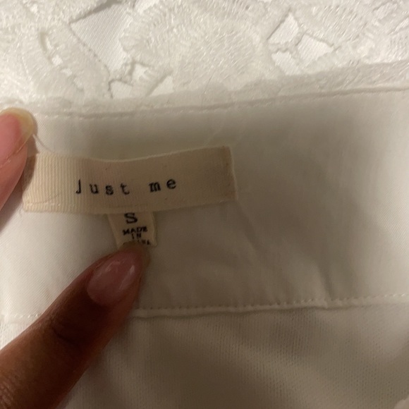 Small Just Me floral lace skirt - Picture 3 of 4